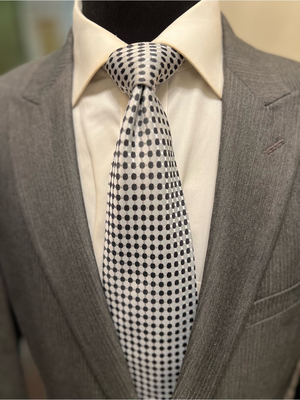 Joseph Abboud Sport Coat Blazer Jacket 2 Button Gray Men 40R - Picture 3 of 15